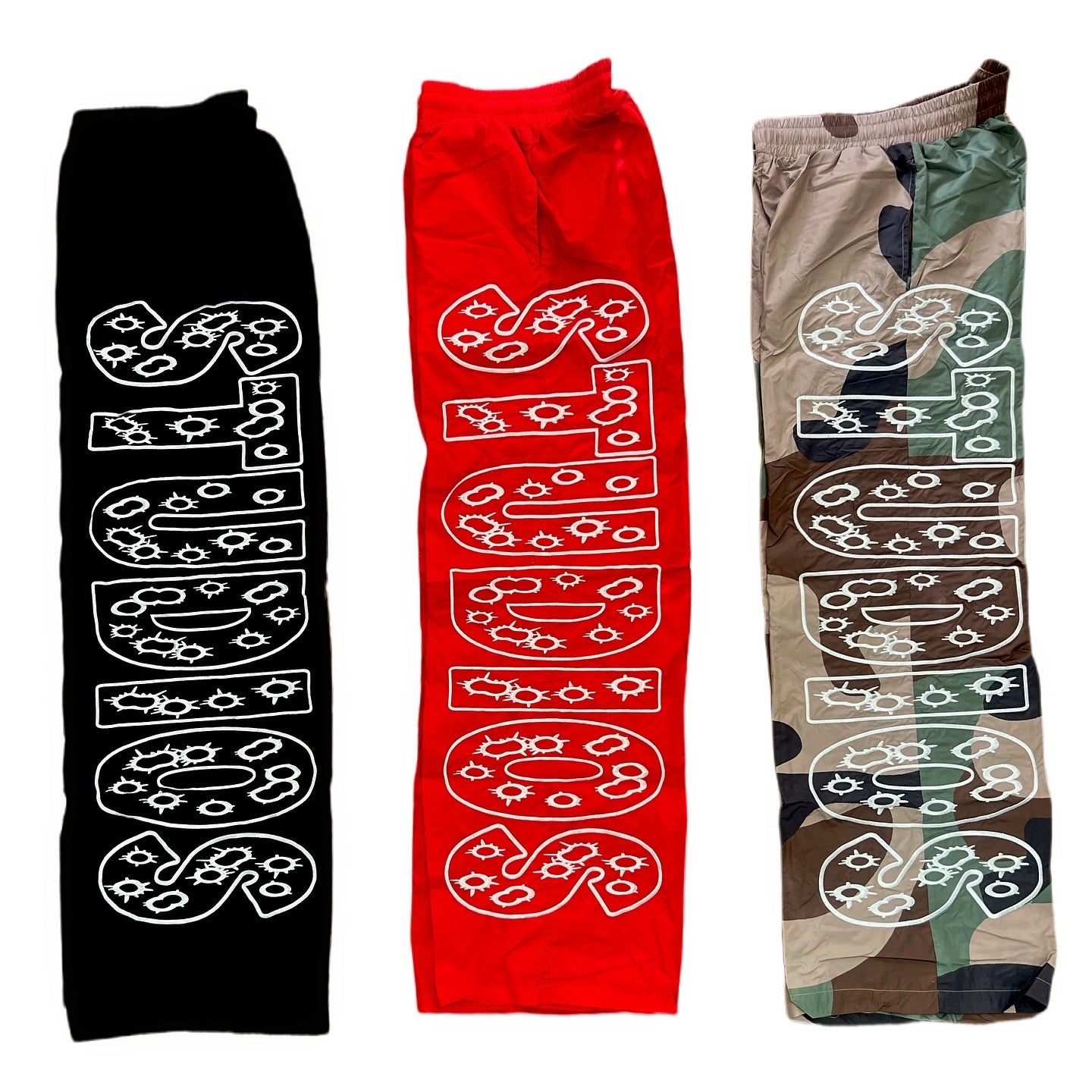 BAGGY ASF LOGO TRACK PANTS