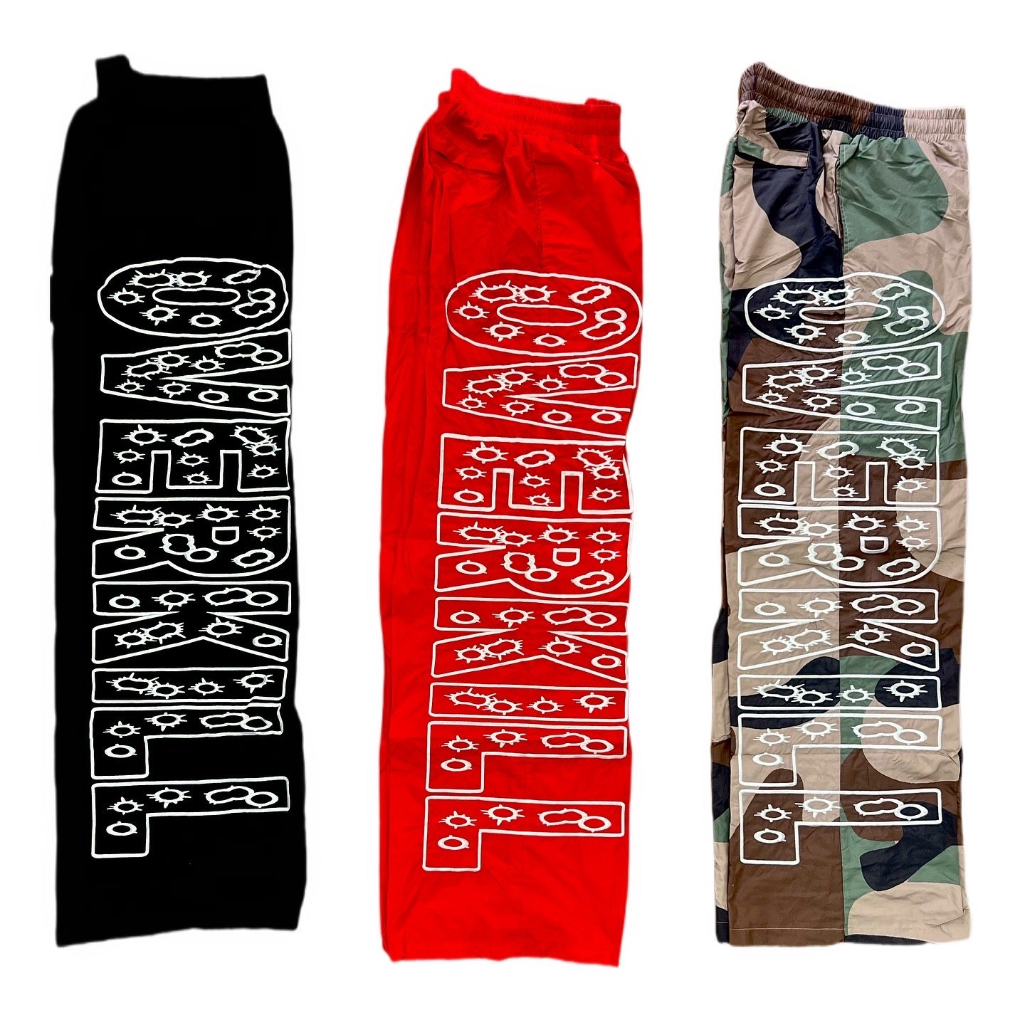 BAGGY ASF LOGO TRACK PANTS